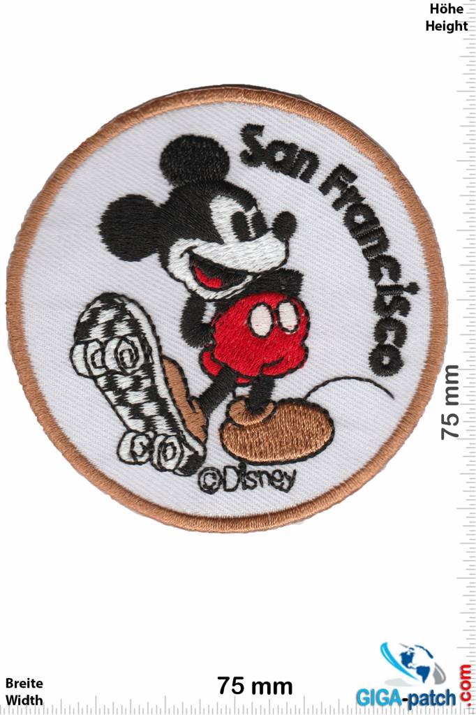 Mickey Mouse - Patch - Back Patches - Patch Keychains Stickers -   - Biggest Patch Shop worldwide